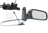 Außenspiegel rechts für VW SHARAN (7M8, 7M9, 7M6)