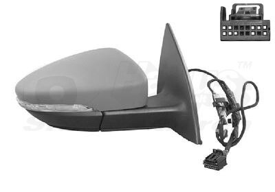 Außenspiegel rechts für VW EOS (1F7, 1F8)