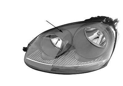 Hauptscheinwerfer rechts für VW JETTA III (1K2)