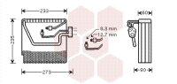 Verdampfer, Klimaanlage  für VOLVO S40 I (644)
