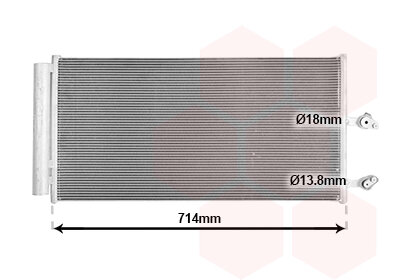 Kondensator, Klimaanlage  für VOLVO S60 II (134)