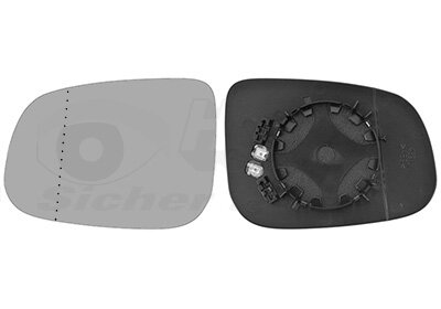 Spiegelglas, Außenspiegel links für VOLVO V60 I (155)