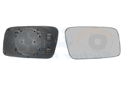 Spiegelglas, Außenspiegel rechts für VOLVO 850 (854)