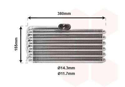 Verdampfer, Klimaanlage  für PORSCHE 911 Cabriolet (964)