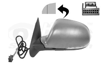 Außenspiegel links für SKODA OCTAVIA II Combi (1Z5)