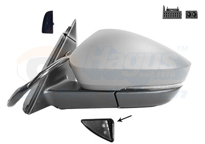 Außenspiegel links für SKODA KODIAQ I (NS6, NS7, NV7)