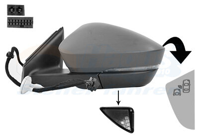 Außenspiegel links für SKODA KAROQ (NU7, ND7)