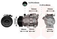 Kompressor, Klimaanlage  für KIA PRO CEED (ED)
