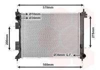 Kühler, Motorkühlung  für HYUNDAI i20 II...