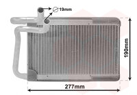 Wärmetauscher, Innenraumheizung  für HYUNDAI...