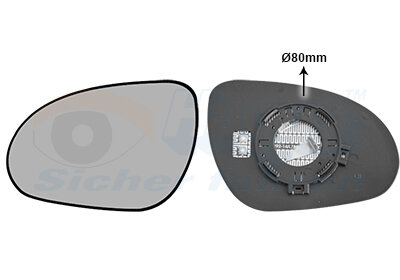 Spiegelglas, Außenspiegel links für HYUNDAI i30 Kombi (FD)