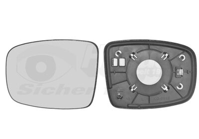 Spiegelglas, Außenspiegel links für HYUNDAI i10 I (PA)