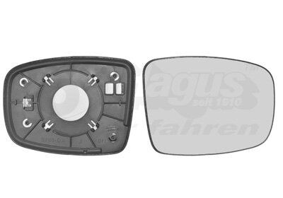 Spiegelglas, Außenspiegel rechts für HYUNDAI i10 I (PA)