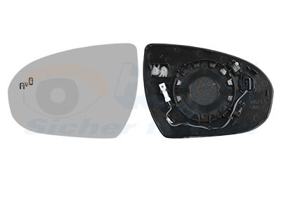 Spiegelglas, Außenspiegel links für HYUNDAI TUCSON (TL, TLE)