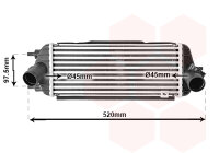 Ladeluftkühler  für KIA SPORTAGE III (SL)