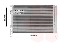 Kondensator, Klimaanlage  für KIA RIO III Stufenheck...