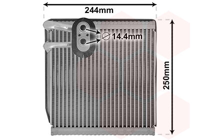 Verdampfer, Klimaanlage  für KIA PICANTO II (TA)