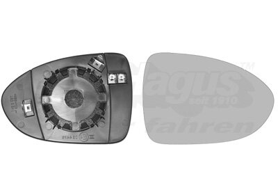Spiegelglas, Außenspiegel rechts für KIA RIO III Stufenheck (UB)