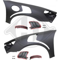 Zier-/Schutzleiste, Kotflügel vorne links vorne rechts für PORSCHE BOXSTER (981)