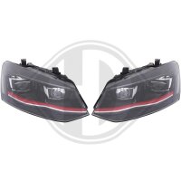 Scheinwerfer Set vorne für VW POLO V (6R1, 6C1)
