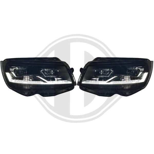 Scheinwerfer Set  für VW TRANSPORTER T5 Bus (7HB, 7HJ, 7EB, 7EJ)