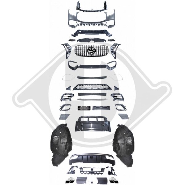 Stoßstange hinten vorne für MERCEDES-BENZ GLS (X167)