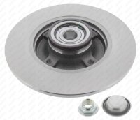 Bremsscheibe Hinterachse für PEUGEOT 207 Stufenheck