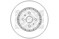Bremsscheibe Vorderachse für KIA CLARUS (K9A)