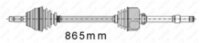 Antriebswelle Vorderachse rechts f&uuml;r CITRO&Euml;N ZX (N2)