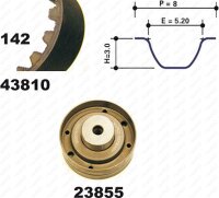 Zahnriemensatz für AUDI 100 C3 Stufenheck (443, 444)