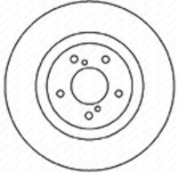 Bremsscheibe Vorderachse für SUBARU IMPREZA Stufenheck (GC)