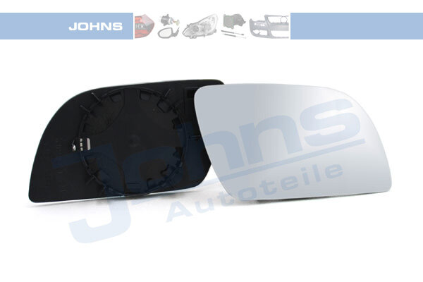 Spiegelglas, Außenspiegel rechts für VW POLO IV (9N_, 9A_)
