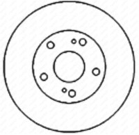 Bremsscheibe Vorderachse für NISSAN MAXIMA / MAXIMA QX IV (A32)