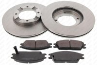 Bremsensatz, Scheibenbremse Vorderachse für HYUNDAI ACCENT I (X-3)