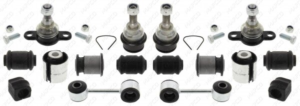 Reparatursatz, Querlenker oben,unten,Vorderachse links,Vorderachse rechts für VW TRANSPORTER IV Bus (70B, 70C, 7DB, 7DK, 70J, 70K, 7DC, 7DJ)