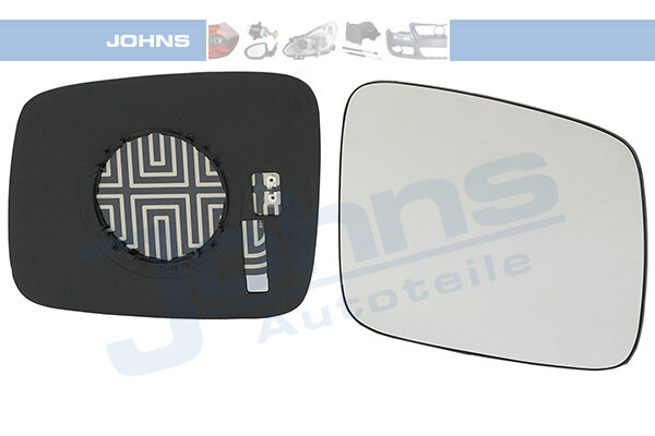 Spiegelglas, Außenspiegel rechts für VW TRANSPORTER T4 Bus (70B, 70C, 7DB, 7DK, 70J, 70K, 7DC, 7DJ)