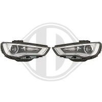 Hauptscheinwerfersatz für AUDI A3 Limousine (8VS, 8VM)