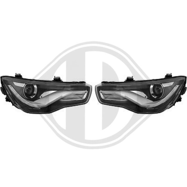 Scheinwerfer Set links rechts für AUDI A1 (8X1, 8XK)
