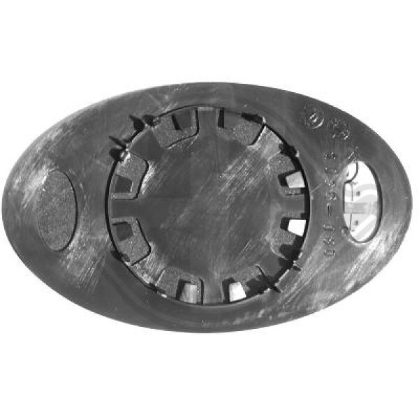 Spiegelglas, Außenspiegel rechts für MINI MINI (R50, R53)