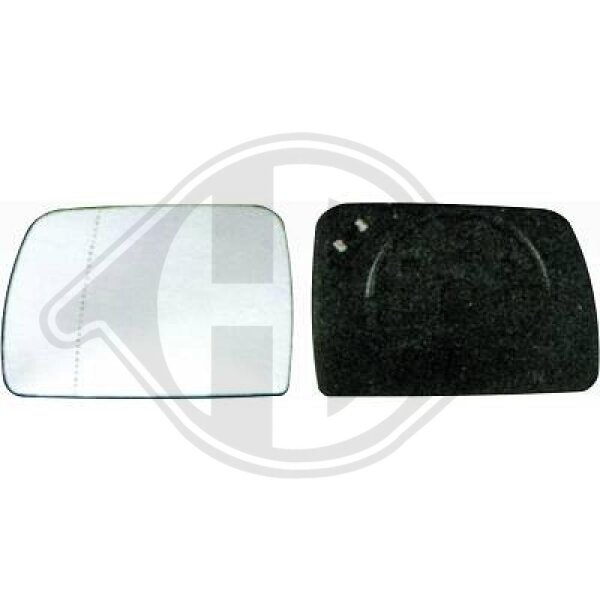 Spiegelglas, Außenspiegel rechts für BMW X5 (E53)