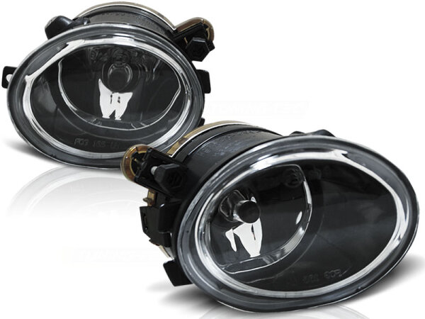 Nebelscheinwerfer Set BMW E46 (M3) Klarglas / Schwarz