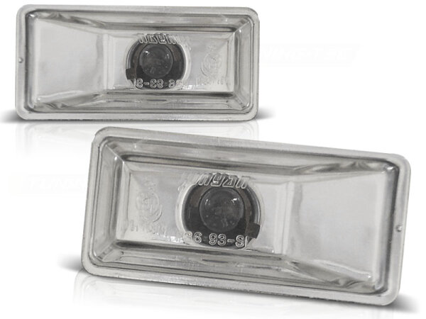 Seitenblinker Set Peugeot 306 BJ 02.93-04.97 Klarglas / Chrome