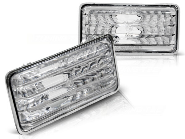Seitenblinker Set Volkswagen Golf III BJ 09.91-95 /  Vento 01.92-95 Kristall