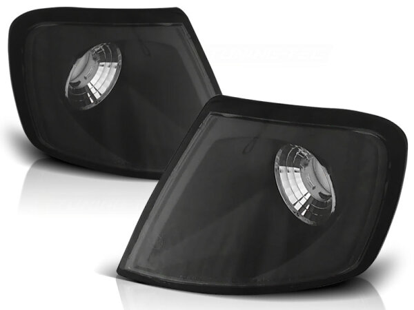 Frontblinker Set Audi A3 8L BJ 08.96-08.00 Klarglas / Schwarz