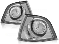 Frontblinker Set BMW E36 Limousine / Compakt / Touring BJ 12.90-09.99 Klarglas / Chrome