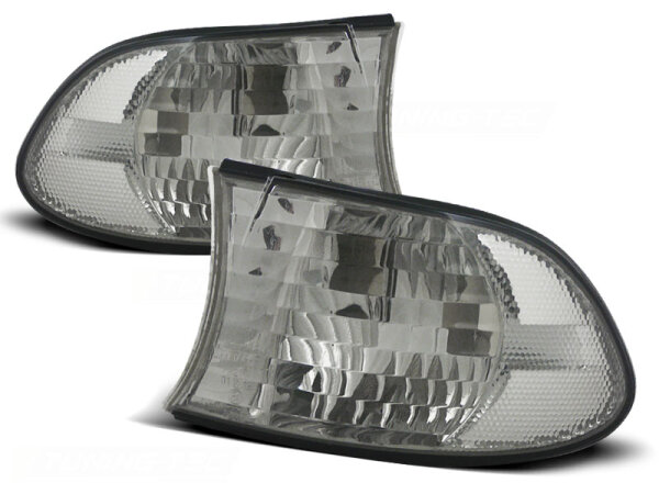 Frontblinker Set BMW E38 BJ 09.98-07.01 Klarglas / Rauch