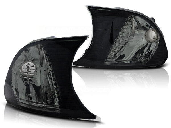 Frontblinker Set BMW E46 Coupe / Cabrio BJ 09.01-03.03 Klarglas / Rauch