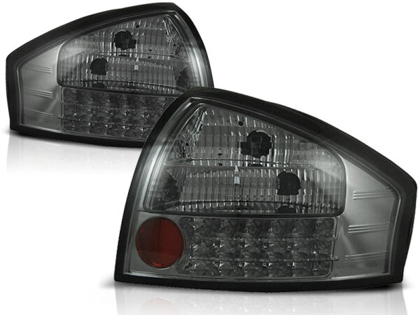 LED Rückleuchten Set Audi A6 Limousine BJ 05.97-05.04 Klarglas / Rauch