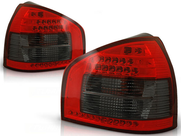 LED Rückleuchten Set Audi A3 BJ 08.96-08.00 Klarglas / Rot / Rauch