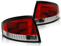 LED R&uuml;ckleuchten Set Audi TT 8N BJ 99-06 Klarglas / Rot / Chrome